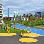 Stylish Scandinavian - Sauna, Harbor & Free Parking 公寓 *