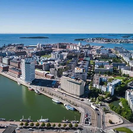 Stylish Scandinavian - Sauna, Harbor & Free Parking 公寓 赫尔辛基