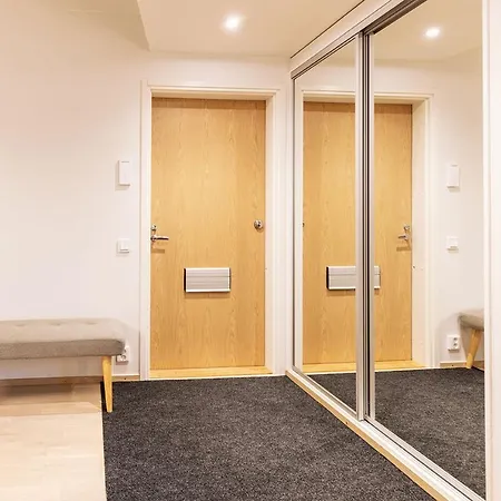 شقة Stylish Scandinavian - Sauna, Harbor & Free Parking *