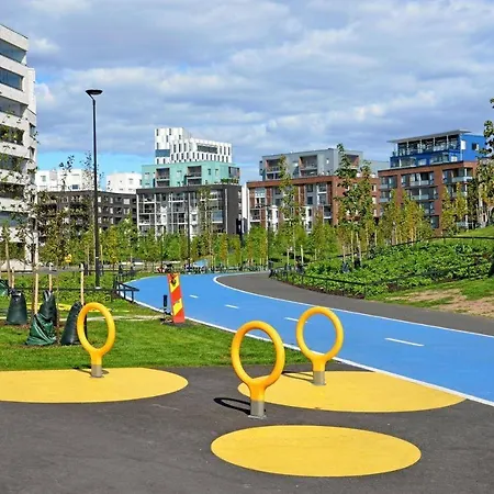 Stylish Scandinavian - Sauna, Harbor & Free Parking Apartmán *